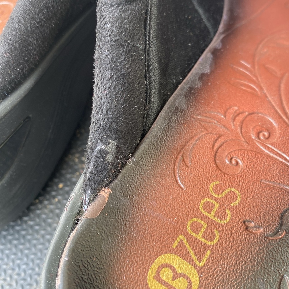 Embossed Leather Shoes by BZEES - Picture 7 of 7